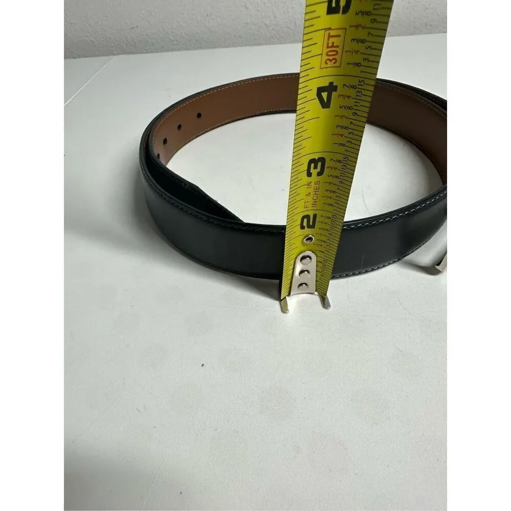 English Laundry Men’s Genuine Leather Belt Size 40 Black Brown